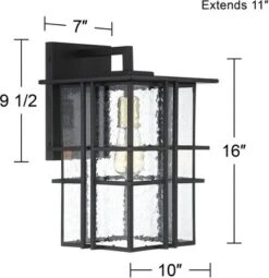 Possini Euro Design Arley Modern Outdoor Wall Light Fixture Black Geometric Frame 16" Seedy Glass For Post Exterior Barn Deck House Porch Yard Patio 13 Possini Euro Design Arley Modern Outdoor Wall Light Fixture Black Geometric Frame 16" Seedy Glass For Post Exterior Barn Deck House Porch Yard Patio -Possini Euro Design Shop GUEST 03970ad3 d4b9 4e6f 84b0 7966db0c0555