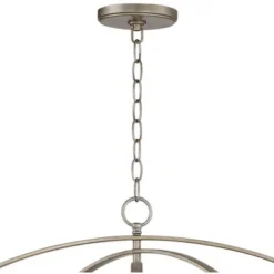 Possini Euro Design Tiller Champagne Satin Silver Pendant Chandelier 31 1/2" Wide Modern Open Orb Frame 8-Light Fixture For Dining Room Kitchen Island -Possini Euro Design Shop GUEST 03f0dab2 95c8 4960 9a04 5e46181766f3