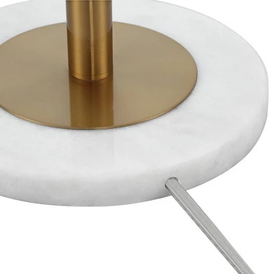 Possini Euro Design Modern Torchiere Floor Lamp With Side Lights 71" Tall Warm Gold Frosted Glass Shade For Living Room House 8 Possini Euro Design Modern Torchiere Floor Lamp With Side Lights 71" Tall Warm Gold Frosted Glass Shade For Living Room House - Image 6