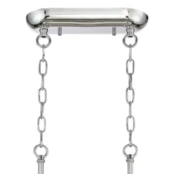 Possini Euro Design Mirabell Chrome Linear Island Pendant Chandelier 34" Wide Modern LED Clear Glass Crystal 6-Light Fixture For Dining Room Kitchen -Possini Euro Design Shop GUEST 0bfcfb6b f938 47c6 b873 e21ac19f51ba