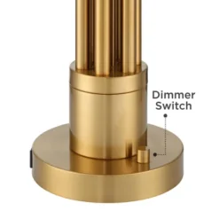 Possini Euro Design Possini Euro® Granview Desk Lamp With Glass Shade And Dual USB Ports -Possini Euro Design Shop GUEST 0f24bb36 5bc8 49fd 9418 fc90dff65df9