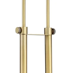 Possini Euro Design Keegan Modern Desk Lamp 24" High Warm Brass With Dual USB Charging Ports LED Adjustable Black Shade For Bedroom Living Room Desk -Possini Euro Design Shop GUEST 19811338 8eac 49f4 93d1 08d0ba10fd67