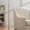 Possini Euro Design Keegan Traditional Pharmacy Floor Lamp 54 1/4" Tall Warm Gold Adjustable Swing Arm Metal Tent Shade For Living Room Reading -Possini Euro Design Shop GUEST 1a589c23 be64 428e b640 f975380e0a3f