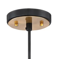 Possini Euro Design Black Warm Brass Mini Pendant Lighting Fixture 12" Wide Farmhouse Rustic For Dining Room House Home Kitchen Island High Ceilings -Possini Euro Design Shop GUEST 1e0322b5 17ef 4a25 82e6 e05cd1168d57