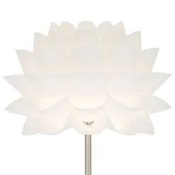 Possini Euro Design Modern Floor Lamp 63" Tall Brushed Steel White Orb Petal Flower Shade Dimmable For Living Room Reading Bedroom Office 12 Possini Euro Design Modern Floor Lamp 63" Tall Brushed Steel White Orb Petal Flower Shade Dimmable For Living Room Reading Bedroom Office -Possini Euro Design Shop GUEST 1ee7c0ee 1aa8 4df0 8add ba2c05ed5326