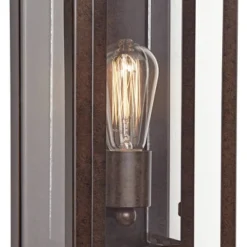 Possini Euro Design Rustic Industrial Farmhouse Outdoor Wall Light Fixtures Set Of 2 Bronze 15 1/2" Clear Glass For Exterior Barn Deck House Porch 11 Possini Euro Design Rustic Industrial Farmhouse Outdoor Wall Light Fixtures Set Of 2 Bronze 15 1/2" Clear Glass For Exterior Barn Deck House Porch -Possini Euro Design Shop GUEST 1f2af868 47aa 49ee 9a8e 4b48f5473f00