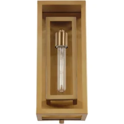 Possini Euro Design Modern Outdoor Wall Light Fixture Brass 16 1/4" Clear Glass Panel For Exterior Barn Deck House Porch Yard Patio Outside Garage 11 Possini Euro Design Modern Outdoor Wall Light Fixture Brass 16 1/4" Clear Glass Panel For Exterior Barn Deck House Porch Yard Patio Outside Garage -Possini Euro Design Shop GUEST 20bc73bb 99dd 4e55 bb18 a1f7e2b92e64