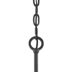 Possini Euro Design Bronze Wood Finish Pendant Chandelier 22" Wide Rustic Farmhouse Tan Fabric Drum 4-Light Fixture For Dining Room House -Possini Euro Design Shop GUEST 26975ac0 471e 4050 bf69 88db1d13a5c3