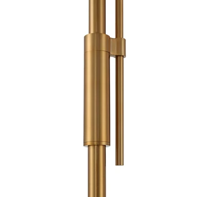 Possini Euro Design Modern Torchiere Floor Lamp With Side Lights 71" Tall Warm Gold Frosted Glass Shade For Living Room House 7 Possini Euro Design Modern Torchiere Floor Lamp With Side Lights 71" Tall Warm Gold Frosted Glass Shade For Living Room House - Image 5