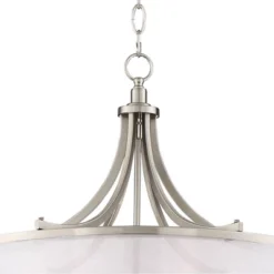 Possini Euro Design Nor Brushed Nickel Pendant Chandelier 23" Wide Modern Double White Organza Shade 6-Light Fixture For Dining Room Kitchen Island 12 Possini Euro Design Nor Brushed Nickel Pendant Chandelier 23" Wide Modern Double White Organza Shade 6-Light Fixture For Dining Room Kitchen Island -Possini Euro Design Shop GUEST 2f5c0868 66c9 41ba a1f8 920e9fb342f5