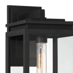 Possini Euro Design Atkins Modern Outdoor Wall Light Fixture Matte Black 14 1/4" Clear Glass For Post Exterior Barn Deck House Porch Yard Posts Patio 11 Possini Euro Design Atkins Modern Outdoor Wall Light Fixture Matte Black 14 1/4" Clear Glass For Post Exterior Barn Deck House Porch Yard Posts Patio -Possini Euro Design Shop GUEST 3072da55 4201 4c4d acf1 ea16939e79a2