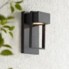 Possini Euro Design Pavel Modern Outdoor Wall Light Fixture Textured Black LED 9 1/2" For Post Exterior Barn Deck House Porch Yard Posts Patio Home -Possini Euro Design Shop GUEST 308f12d7 3af4 4df9 9594 e40e98556a7f