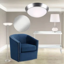 Possini Euro Design Meridian Light Blaster Modern Torchiere Floor Lamp 72" Tall Brushed Nickel LED Frosted Glass Shade For Living Room Bedroom Office -Possini Euro Design Shop GUEST 372d3ad7 3758 4881 aa78 02d2c36a0cf0