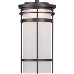 Possini Euro Design Theola Modern Outdoor Wall Light Fixture Bronze LED 12 3/4" Etched Glass Shade For Post Exterior Barn Deck House Porch Yard Patio -Possini Euro Design Shop GUEST 3c3fcbbb 7980 4fd5 825a 0b57a4463fc6