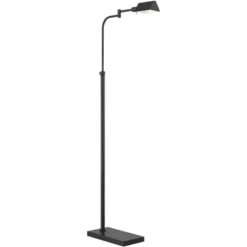 Possini Euro Design Keegan Traditional Pharmacy Floor Lamp 54" Tall Dark Bronze Adjustable Swing Arm Metal Shade For Living Room Reading Bedroom -Possini Euro Design Shop GUEST 413934e4 df9c 41e3 8f8f 011dab494ed8