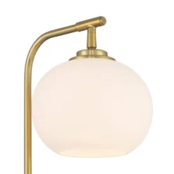 Possini Euro Design Barclay Modern Desk Lamp 23" High Warm Gold With USB Charging Port Frosted Glass Shade For Bedroom Living Room Bedside Office Kids -Possini Euro Design Shop GUEST 440df0e4 c499 4d7c b59b 3d2e0642c2b5