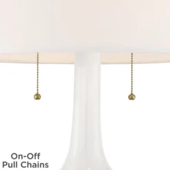 Possini Euro Design Natalia Modern Country Cottage Table Lamp 27" Tall White Ceramic Glaze Textured Floral Drum Shade For Bedroom Living Room Bedside 12 Possini Euro Design Natalia Modern Country Cottage Table Lamp 27" Tall White Ceramic Glaze Textured Floral Drum Shade For Bedroom Living Room Bedside -Possini Euro Design Shop GUEST 4425efb3 27bb 4080 9db2 e9218ca76a95