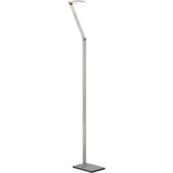 Possini Euro Design Bentley Modern Task Floor Lamp 61" Tall Silver LED Touch On Off Adjustable Head For Living Room Reading Bedroom Office House Home -Possini Euro Design Shop GUEST 450b68af 28ea 4324 aae6 6038dfe33716