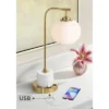 Possini Euro Design Barclay Modern Desk Lamp 23" High Warm Gold With USB Charging Port Frosted Glass Shade For Bedroom Living Room Bedside Office Kids 1 Possini Euro Design Barclay Modern Desk Lamp 23" High Warm Gold With USB Charging Port Frosted Glass Shade For Bedroom Living Room Bedside Office Kids -Possini Euro Design Shop GUEST 47970eb3 ee34 4692 88c1 57d121c5e911