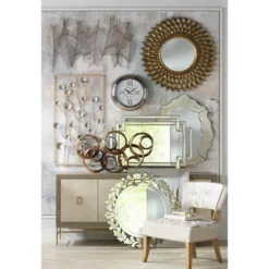 Possini Euro Design Erte Rectangular Vanity Wall Mirror Modern Beveled Silver Leaf Beaded Openwork Frame 27" Wide For Bathroom Bedroom Living Room 17 Possini Euro Design Erte Rectangular Vanity Wall Mirror Modern Beveled Silver Leaf Beaded Openwork Frame 27" Wide For Bathroom Bedroom Living Room -Possini Euro Design Shop GUEST 52a54069 f071 4cc3 a4ab 1ac18a333dd2
