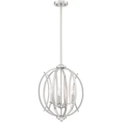 Possini Euro Design Spherical Brushed Nickel Pendant Chandelier 16" Wide Modern Orb 3-Light Fixture For Dining Room House Foyer Kitchen Island Bedroom 13 Possini Euro Design Spherical Brushed Nickel Pendant Chandelier 16" Wide Modern Orb 3-Light Fixture For Dining Room House Foyer Kitchen Island Bedroom -Possini Euro Design Shop GUEST 53981008 6d8c 439b 9840 62ab4917ae62