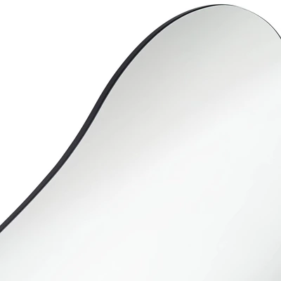 Possini Euro Design Casper Decorative Wall Mirror Modern Abstract Silver Frameless 29 1/2" Wide Bedroom Living Room Home House 3 Possini Euro Design Casper Decorative Wall Mirror Modern Abstract Silver Frameless 29 1/2" Wide Bedroom Living Room Home House - Image 2