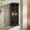 Possini Euro Design Modern Industrial Outdoor Wall Light Fixture Cool Black Windowpane Frame 20" For Post Exterior Barn Deck House -Possini Euro Design Shop GUEST 5fef9674 44cf 4c1b b596 0de8c2d8d356