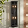 Possini Euro Design Modern Industrial Outdoor Wall Light Fixture Cool Black Windowpane Frame 30" For Post Exterior Barn Deck House 2 Possini Euro Design Modern Industrial Outdoor Wall Light Fixture Cool Black Windowpane Frame 30" For Post Exterior Barn Deck House -Possini Euro Design Shop GUEST 615375c3 4549 43f2 bcd8 9ec305241c6f