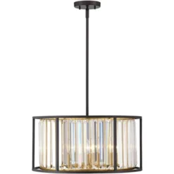 Possini Euro Design Milne Bronze Gold Drum Pendant Chandelier 20" Wide Modern Crystal 5-Light Fixture For Dining Room House Kitchen Island Entryway 14 Possini Euro Design Milne Bronze Gold Drum Pendant Chandelier 20" Wide Modern Crystal 5-Light Fixture For Dining Room House Kitchen Island Entryway -Possini Euro Design Shop GUEST 615573ff 29f6 410c 93d3 bbb1882c3899