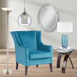 Possini Euro Design Metro Modern Torchiere Floor Lamp 71" Tall Brushed Nickel Frosted White Acrylic Shade For Living Room Reading Bedroom Office House -Possini Euro Design Shop GUEST 66dd4815 dc0f 482b 8f2e 39457e73fd40