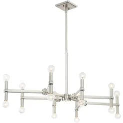 Possini Euro Design Marya Brushed Nickel Chandelier 37 3/4" Wide Modern 16-Light Fixture For Dining Room House Foyer Kitchen Island Entryway Bedroom 13 Possini Euro Design Marya Brushed Nickel Chandelier 37 3/4" Wide Modern 16-Light Fixture For Dining Room House Foyer Kitchen Island Entryway Bedroom -Possini Euro Design Shop GUEST 6a4dca51 57e1 46ea 8e7c 7df0944fcf99