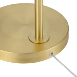 Possini Euro Design Vaile Modern 66" Tall Chairside Arc Floor Lamp Warm Gold Metal Clear Seeded Glass Shade For Living Room Reading Home -Possini Euro Design Shop GUEST 6f0d265a dc5a 4516 8e50 c928e8090a11