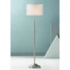 Possini Euro Design Roxie Modern Floor Lamp Standing 65 1/2" Tall Brushed Nickel Sheer Linen Double Drum Shade For Living Room Bedroom Office House -Possini Euro Design Shop GUEST 742848c5 5379 4e4f 95bc a5f1130ddc46