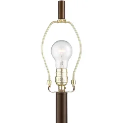 Possini Euro Design Traverse Modern Floor Lamp With LED Gooseneck Reading Light 64" Tall Oil Rubbed Bronze Oatmeal Drum Shade For Living Room Bedroom -Possini Euro Design Shop GUEST 7451e633 8055 4cee b78d f64113b09a89