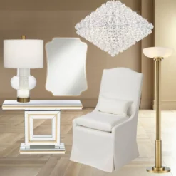 Possini Euro Design Modern Torchiere Floor Lamp 70" Tall Warm Antique Gold Metal Glass Shade For Living Room Reading Bedroom Office Uplight -Possini Euro Design Shop GUEST 7a80523f 317b 47de 910c a630f2c1a748