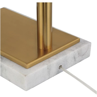 Possini Euro Design Traditional Pharmacy Floor Lamp 60" Tall Warm Gold Adjustable Swivel Head For Living Room Reading House Bedroom 6 Possini Euro Design Traditional Pharmacy Floor Lamp 60" Tall Warm Gold Adjustable Swivel Head For Living Room Reading House Bedroom - Image 4