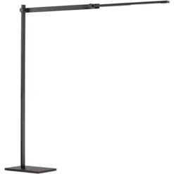 Possini Euro Design Barrett Modern Floor Lamp 53" Tall Anodized Black Metal LED Adjustable Touch On Off For Living Room Reading Bedroom Office House -Possini Euro Design Shop GUEST 7e14c270 ee2f 4945 b51f 1d5b285de30e