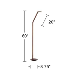 Possini Euro Design Magnum Modern Task Floor Lamp 61" Tall French Bronze Brown Metal LED Adjustable For Living Room Reading Bedroom Office House Home 14 Possini Euro Design Magnum Modern Task Floor Lamp 61" Tall French Bronze Brown Metal LED Adjustable For Living Room Reading Bedroom Office House Home -Possini Euro Design Shop GUEST 7e5da65c 8cda 428e 8445 14e1b6f5eaa2