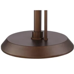 Possini Euro Design Traverse Modern Floor Lamp With LED Gooseneck Reading Light 64" Tall Oil Rubbed Bronze Oatmeal Drum Shade For Living Room Bedroom -Possini Euro Design Shop GUEST 7f36241e 0024 4cd7 a5ed 4ea06baea84a