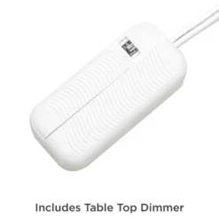 Possini Euro Design Karen Modern Table Lamp 36" Tall Dark Gold Glass With Table Top Dimmer Off White Fabric Drum Shade For Bedroom Living Room Bedside -Possini Euro Design Shop GUEST 8032c832 c747 472c a605 5dae1b94b1a8