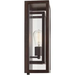 Possini Euro Design Rustic Industrial Farmhouse Outdoor Wall Light Fixtures Set Of 2 Bronze 15 1/2" Clear Glass For Exterior Barn Deck House Porch 14 Possini Euro Design Rustic Industrial Farmhouse Outdoor Wall Light Fixtures Set Of 2 Bronze 15 1/2" Clear Glass For Exterior Barn Deck House Porch -Possini Euro Design Shop GUEST 81a3dbdc 4dbb 4add 99a0 4795ef69547d