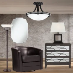 Possini Euro Design Light Blaster Modern Torchiere Floor Lamp 72 1/2" Tall Warm Bronze LED White Frosted Glass Bowl Shade For Living Room Bedroom Home -Possini Euro Design Shop GUEST 850569d9 d068 4326 aad7 a33ef97851f4