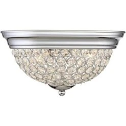 Possini Euro Design Faith Modern Ceiling Light Flush Mount Fixtures 11" Wide Set Of 2 Chrome 2-Light Crystal For Bedroom Kitchen Living Room Hallway 12 Possini Euro Design Faith Modern Ceiling Light Flush Mount Fixtures 11" Wide Set Of 2 Chrome 2-Light Crystal For Bedroom Kitchen Living Room Hallway -Possini Euro Design Shop GUEST 856e15a4 10f4 454a 9644 3001ab564e7e