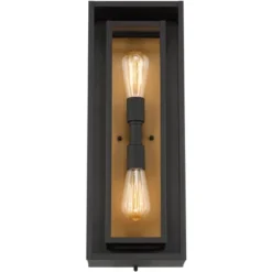 Possini Euro Design Metropolis Mid Century Modern Outdoor Wall Light Fixture Black Gold 22" Clear Glass For Post Exterior Barn Deck House Porch Yard 10 Possini Euro Design Metropolis Mid Century Modern Outdoor Wall Light Fixture Black Gold 22" Clear Glass For Post Exterior Barn Deck House Porch Yard -Possini Euro Design Shop GUEST 8a0113eb 1453 45de 8d80 a97013c8424d