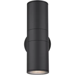 Possini Euro Design Modern Outdoor Wall Light Fixtures Set Of 2 Black Aluminum 11 3/4" Glass Lens For Exterior House Porch Patio -Possini Euro Design Shop GUEST 8ba873ed 3913 4906 aac5 48955ddbab4e