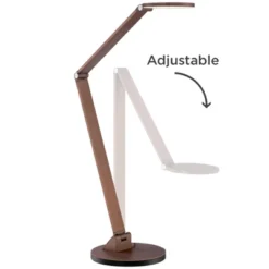 Possini Euro Design Magnum Modern Desk Lamp 36" Tall French Bronze Brown Metal LED Adjustable For Bedroom Living Room Bedside Nightstand Office House -Possini Euro Design Shop GUEST 8f910f18 8c63 492c 82b3 f73cca3d94bc