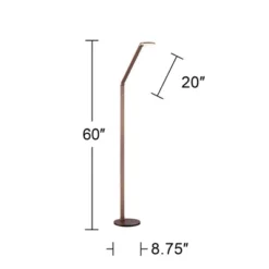 Possini Euro Design Magnum Modern Task Floor Lamp 61" Tall French Bronze Brown Metal LED Adjustable For Living Room Reading Bedroom Office House Home 16 Possini Euro Design Magnum Modern Task Floor Lamp 61" Tall French Bronze Brown Metal LED Adjustable For Living Room Reading Bedroom Office House Home -Possini Euro Design Shop GUEST 8f9282ea ef7d 4ebc 9c78 ebead13ea845