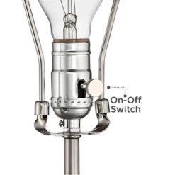 Possini Euro Design Modern Table Lamp With USB Outlet Reading Light LED 29.25" Tall Brushed Nickel Rectangular Off White Shade Bedroom Office 14 Possini Euro Design Modern Table Lamp With USB Outlet Reading Light LED 29.25" Tall Brushed Nickel Rectangular Off White Shade Bedroom Office -Possini Euro Design Shop GUEST 921e95c2 54c0 4393 8af9 c5486eca0224