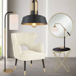 Possini Euro Design Black Warm Brass Mini Pendant Lighting Fixture 12" Wide Farmhouse Rustic For Dining Room House Home Kitchen Island High Ceilings -Possini Euro Design Shop GUEST 94ec432f 20b8 4ccb bcdb dc2971fa869c