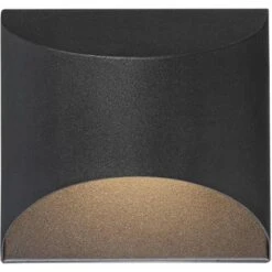 Possini Euro Design Ratner Modern Outdoor Wall Light Fixtures Set Of 2 Textured Black LED Dark Sky Downlight 5 1/2" For Post Exterior -Possini Euro Design Shop GUEST 9ee80de2 1c4d 400f 8f06 1620a4b0b1cc